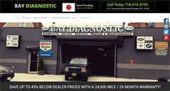 Desktop Screenshot of baydiagnostic.com